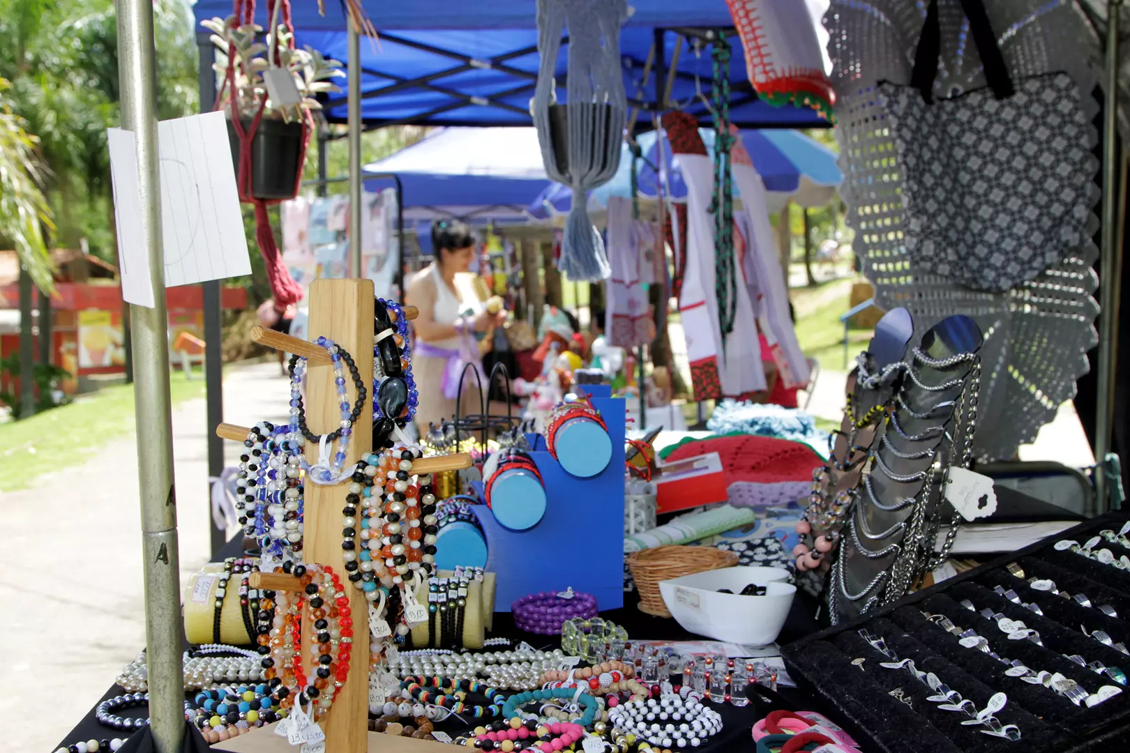 Feira das Mulheres Empreendedoras movimenta o Parque das Águas aos domingos